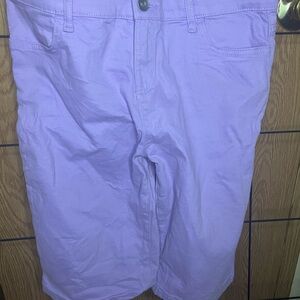 Place Girls Lavender Pull-On Shorts